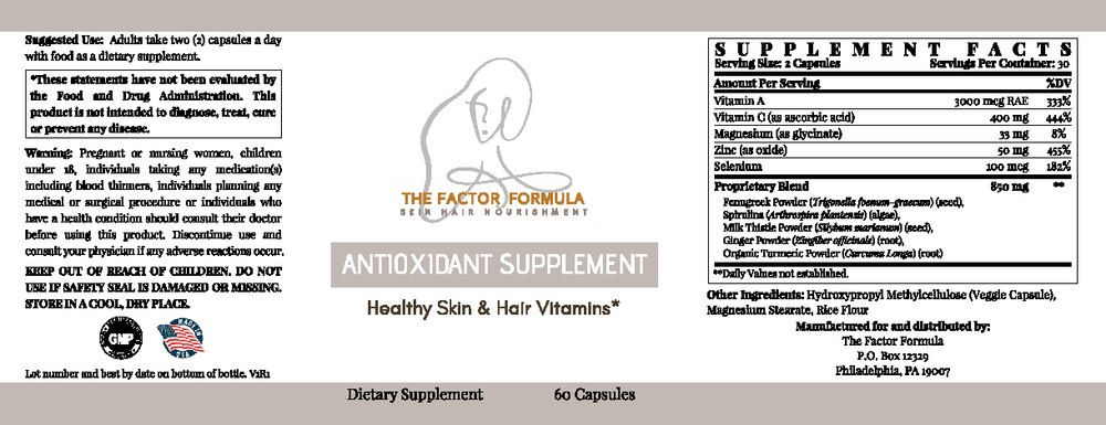
                  
                    Antioxidant Supplement
                  
                